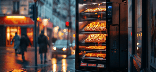 Les avantages des distributeurs automatiques de pizzas dans le secteur de la restauration rapide